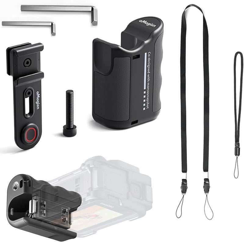 Honlyn Xplorer Grip Kit Street Photography Handle for Insta360 Ace Pro 2 1/for DJI Osmo Action 5 Pro/4/3 for GoPro Hero 13 12 11 Hand Grip - Image 1